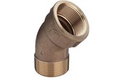 Zlaczki gwintowane - Viega Bend 45° sleeve/nipple 3/4" gunmetal - 264185