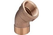 Zlaczki gwintowane - Viega Bend 45° sleeve/nipple 1/2" gunmetal - 264208