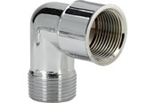 Złączki gwintowane - Viega Angle 90° sleeve/nipple 1/2" chrome-plated brass - 1982842-FKR