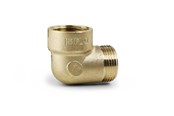 Zlaczki gwintowane - Isiflo Elbow brass 90° female/male 12 - 5010306