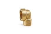 Zlaczki gwintowane - Isiflo Elbow brass 90° female/female 14 - 5010006