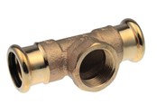 Rury cisnieniowe i zlaczki - Vsh Fabrieken Xpress copper threaded t-piece fff 18xrp1/2x18 - 38586