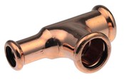 Rury cisnieniowe i zlaczki - Vsh Fabrieken Xpress copper reduced t-piece fff 22x22x18 - 4801874