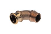 Rury cisnieniowe i zlaczki - Vsh Fabrieken Xpress copper angle adapter 90 deg. fm 15xr1/2 - 38333