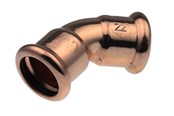 Rury cisnieniowe i zlaczki - Vsh Fabrieken Xpress copper elbow 45 deg. ff 28 - 4800587