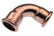 Rury cisnieniowe i zlaczki - Vsh Fabrieken Xpress copper elbow 90 deg. ff 28 - 38300