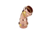 Rury cisnieniowe i zlaczki - Viega Profipress G bend 45° 28 Copper/bright 345631 - 345631