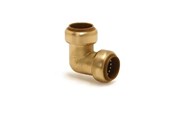 Rury i ksztaltki miedziane - Broen Elbow. push-fit x push-fit 15 mm - 45516