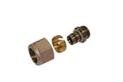 Systemy PEX - Pettinaroli Complete adapting set for multilayer pipe brass with tea-surface 1/2x16/12 alu-pex - BI-219PT