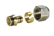 Systemy PEX - Pettinaroli Complete adapting set for multilayer pipe brass 1/2x16/12 alu-pex - BI-219
