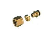 Ogrzewanie podlogowe - Pettinaroli 3/4 adapting set yellow 18x20mm for pex - 3015-006-20/16