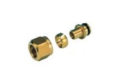 Ogrzewanie podlogowe - Pettinaroli 3/4 adapting set yellow 18x15mm for pex - 3015-006-15/10