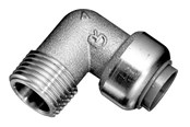 Systemy PEX - Roth male elbow 90° push-fit 22 mm x 3/4" - 17046605.322