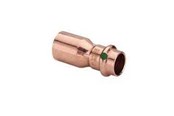 Rury cisnieniowe i zlaczki - Viega Profipress reduction 22 x 18 mm nipple/sleeve copper - 296391