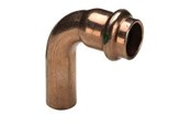 Rury cisnieniowe i zlaczki - Viega Profipress bend 90° 35 Copper/bright 291693 - 291693
