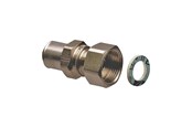 Systemy Alu pex - Uponor press adapter swivel nut 20-g3/4sn - 1070605