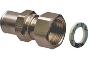 Systemy Alu pex - Uponor press adapter swivel nut 16-g3/4sn - 1070603