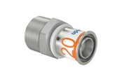 Systemy Alu pex - Uponor s-press plus adapter male thread 20 mm x 34 - 1070505