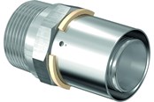 Systemy Alu pex - Uponor s-press adaptor male thread 63 mm x 2 - 1032895