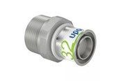 Systemy Alu pex - Uponor s-press plus adapter male thread 32 mm x 114 - 1070510