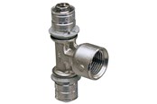 Systemy Alu pex - Uponor press tee adapter female thread 50-rp1ft-50 - 1046929