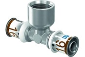Systemy Alu pex - Uponor s-press plus tee adapter female thread 25 mm x 34 - 1070599