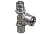 Systemy Alu pex - Uponor press tee reducer 50-40-50 - 1046927