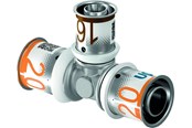 Systemy Alu pex - Uponor s-press plus tee reducer 20 x 16 x 16 mm - 1070567