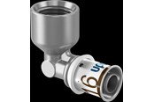 Systemy Alu pex - Uponor s-press plus elbow female thread 20 mm x 34 - 1070541