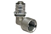 Systemy Alu pex - Uponor press elbow adapter female thread 40-rp1 1/2ft - 1046910