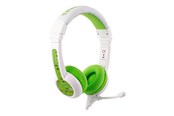 Słuchawki, zestaw słuchawkowy - onanoff BuddyPhones School+ Green - BP-SCHOOLP-GREEN