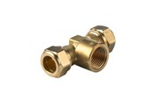 Okucia kompresyjne - Vsh Fabrieken Compression tee female cxfxc 12x1/2x12 s1 - 0869253