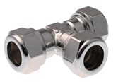 Okucia kompresyjne - Vsh Fabrieken Compression tee eq. 3xc 15x15x15 cp dzr s - 0896821