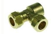 Okucia kompresyjne - Vsh Fabrieken Compression tee female cxcxf 15x15x1/2 s1 - 0869803