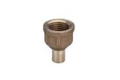 Rury i ksztaltki miedziane - Viega Insert nipple/socket 15 mm x 1/2" gunmetal - 106553