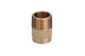 Rury i ksztaltki miedziane - Viega Transition sleeve/nipple 22 mm x 1/2" gunmetal - 101749