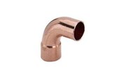 Rury i ksztaltki miedziane - Viega Bend 90° nipple/socket 18 mm copper - 100575