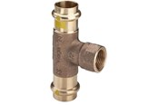 Rury cisnieniowe i zlaczki - Viega Profipress G T-piece 28 x 1/2" x 28 mm gunmetal - 352745