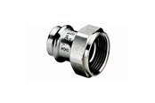 Rury cisnieniowe i zlaczki - Viega Sanpress Inox connection screw 18 mm x 3/4" stainless steel - 437602