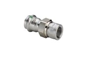 Rury cisnieniowe i zlaczki - Viega Sanpress Inox transition fitting 28 x 1" Stainless steel/bright 437534 - 437534
