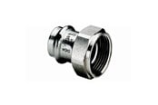 Rury cisnieniowe i zlaczki - Viega Sanpress Inox connection screw 22 mm x 3/4" stainless steel - 437619