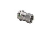 Rury cisnieniowe i zlaczki - Viega Sanpress Inox transition 42 mm x 1 1/2" stainless steel 436674 - 436674