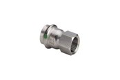 Rury cisnieniowe i zlaczki - Viega Sanpress Inox transition 15 mm x 1/2" stainless steel 436575 - 436575