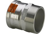 Rury cisnieniowe i zlaczki - Viega Sanpress Inox XL transition 76.1 mm x 2 1/2" stainless steel - 482923