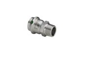 Rury cisnieniowe i zlaczki - Viega Sanpress Inox transition 28 mm x 1" stainless steel 436520 - 436520