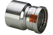 Rury cisnieniowe i zlaczki - Viega Sanpress Inox XL reduction 88.9 x 76.1 mm stainless steel - 483159
