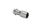 Rury cisnieniowe i zlaczki - Viega Sanpress Inox reduction 35 x 22 mm stainless steel - 436292