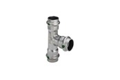 Rury cisnieniowe i zlaczki - Viega Sanpress Inox T-piece 42 x 22 x 42 mm stainless steel - 436032