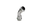 Rury cisnieniowe i zlaczki - Viega Sanpress Inox bend 45° 15 Stainless steel/bright 435776 - 435776