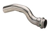 Rury cisnieniowe i zlaczki - Viega Sanpress Inox overbending 15mm stainless steel - 452926